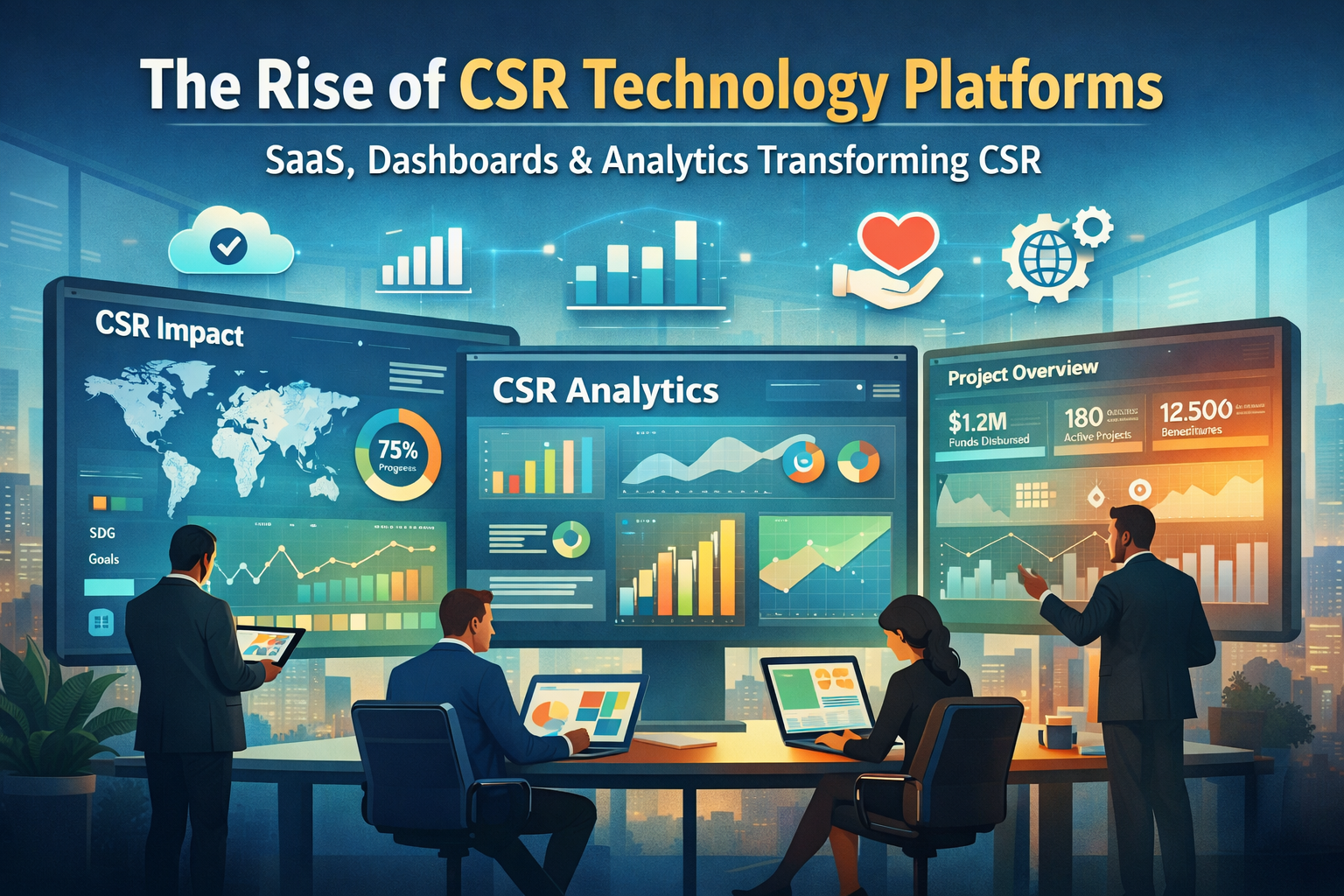 CSR Technology Platforms: How SaaS and Analytics Are Transforming CSR
