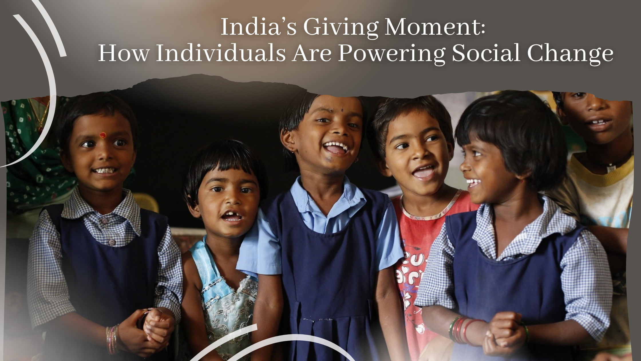 India's Giving Moment: How Individual Donors Are Powering Social Change in 2025