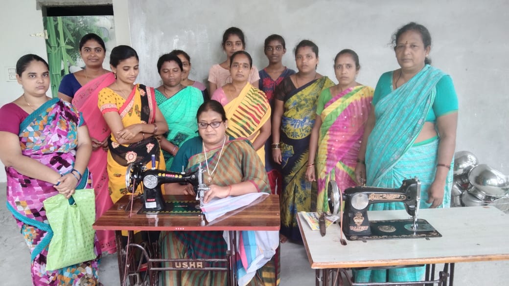 Women Empowerment free tailoring training for poor women and distribute free sewing machines after training in rural poor